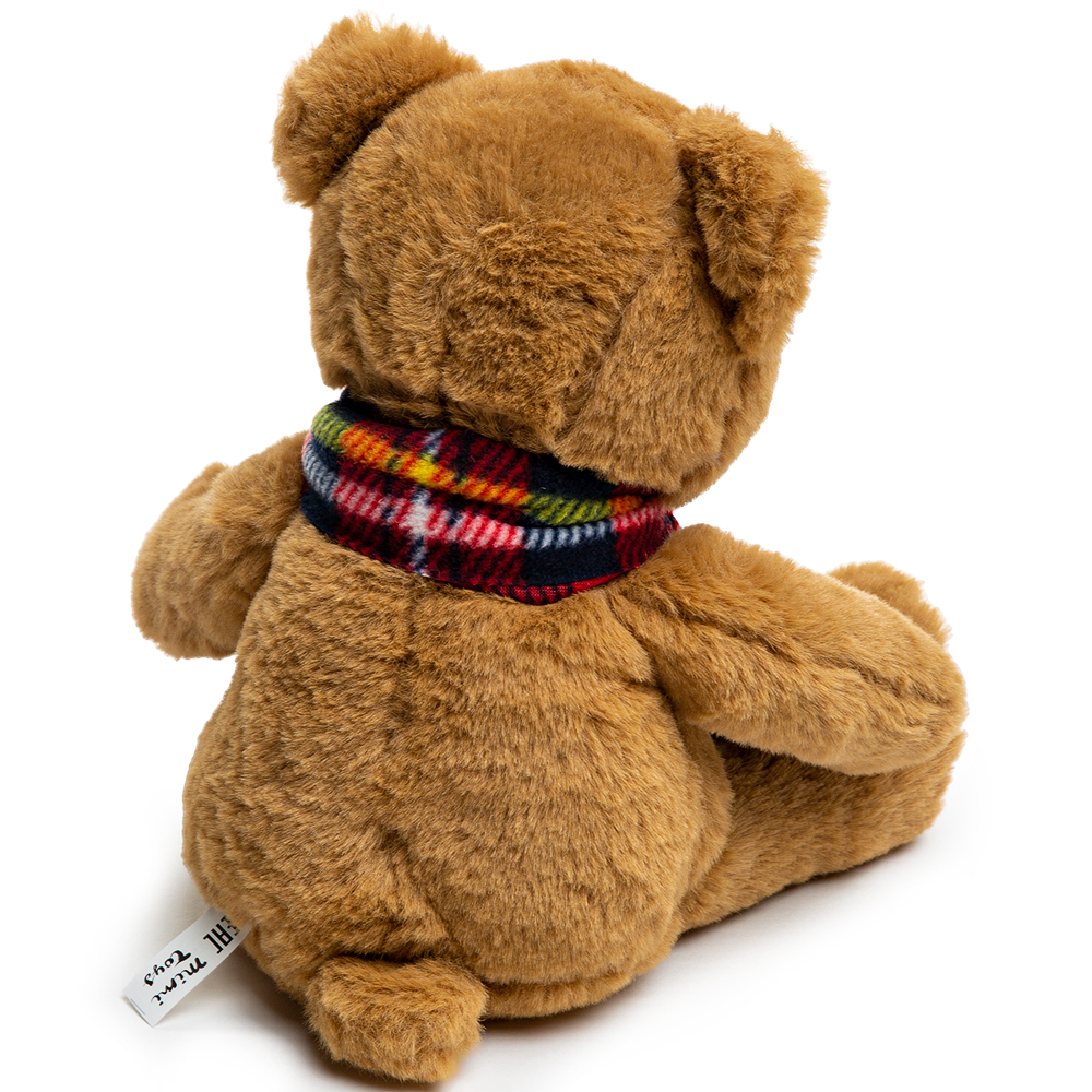 Мишка плюшевый коричневый 31х23