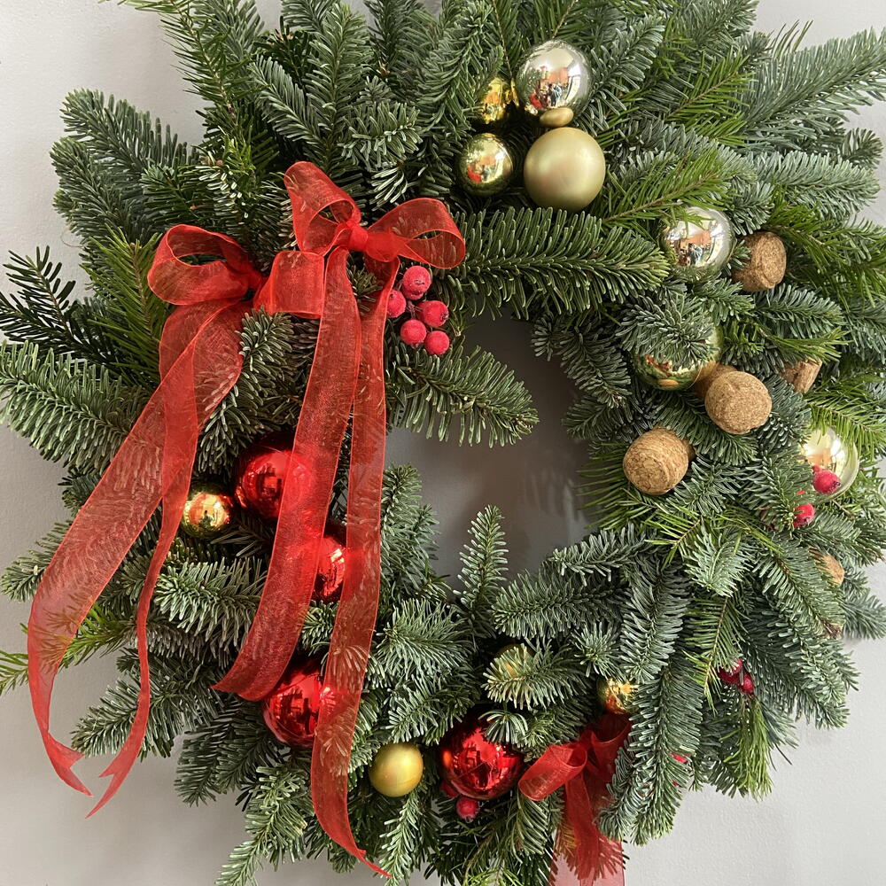 Новогодний венок "Прелесть"