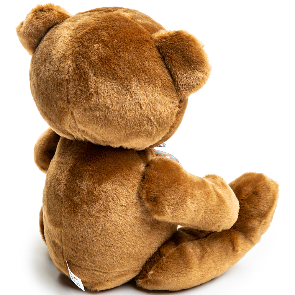 Мишка плюшевый коричневый 25х20