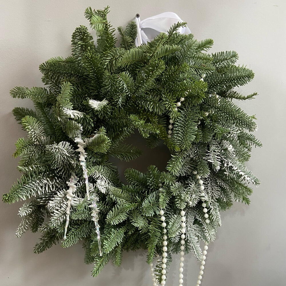 Новогодний венок «Зимняя сказка»